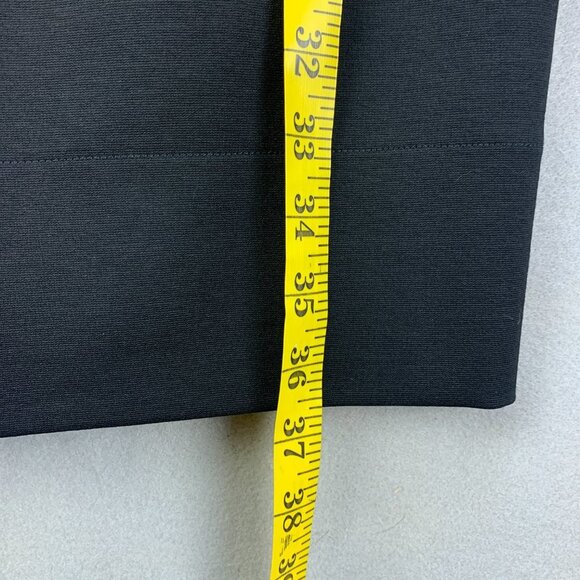 Betsey Johnson Dress Womens 10 Black Sheath 3/4 Sleeve Cutout‎ Pockets Stretch - Picture 9 of 16